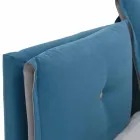 Pat dublu cu container acoperit din țesătură Fabricat în Italia - Renato Viadurini