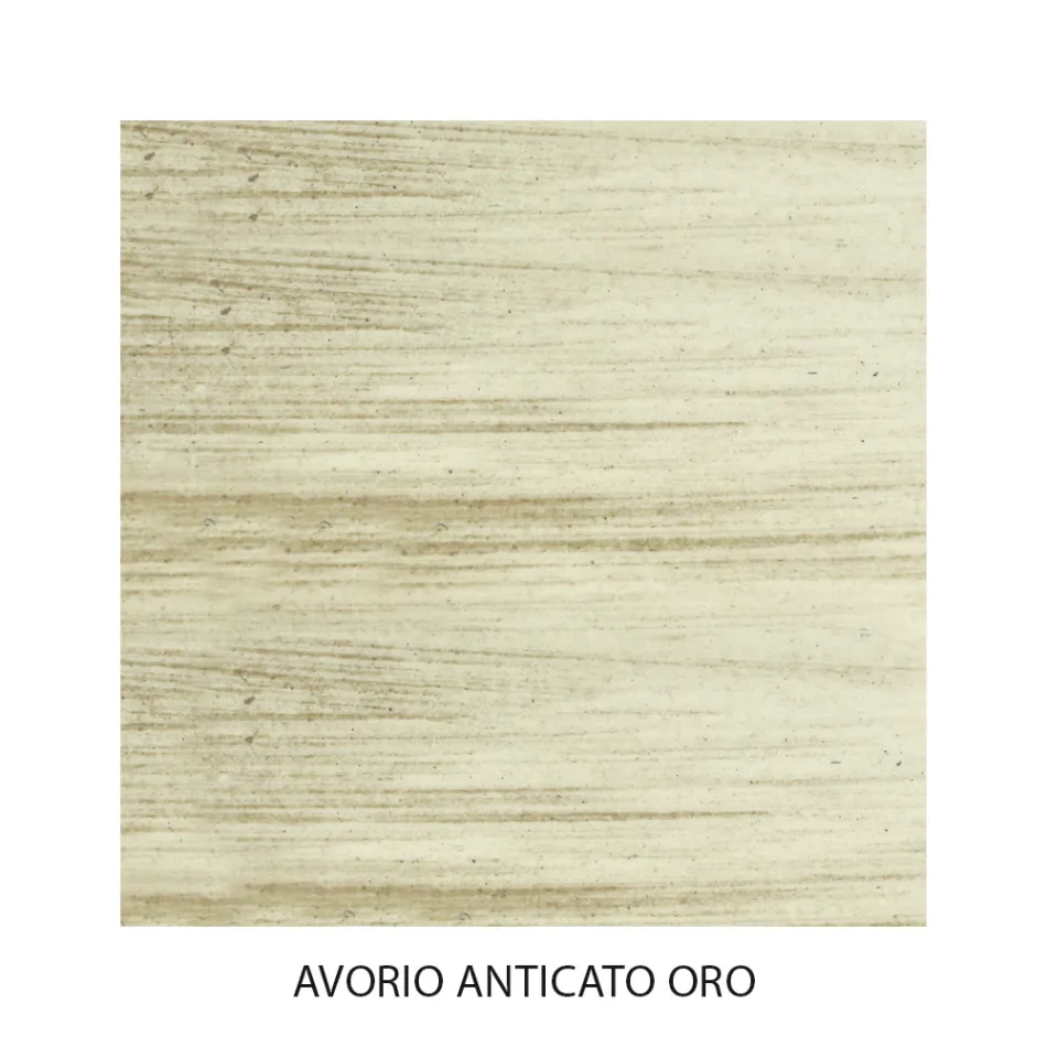 Pat dublu cu picior coordonat din fier Made in Italy - Penny Viadurini