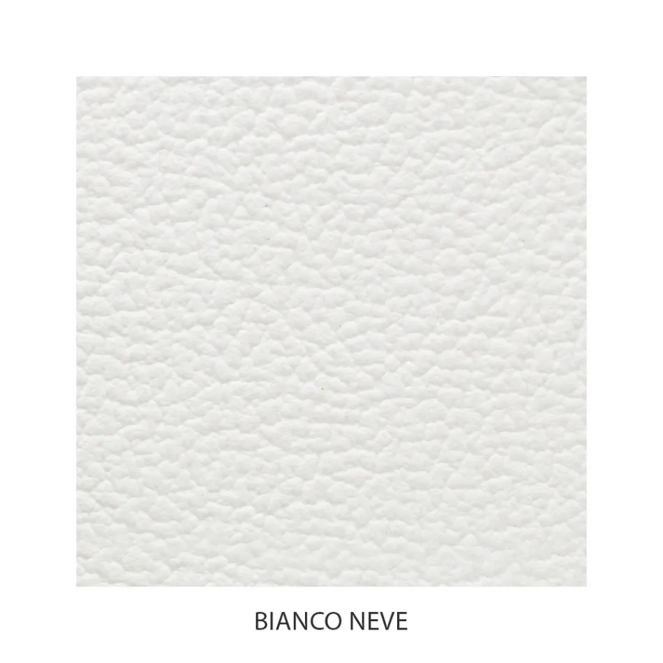 Pat dublu cu tăblie și cadru pat din fier Made in Italy - Finisaj Viadurini