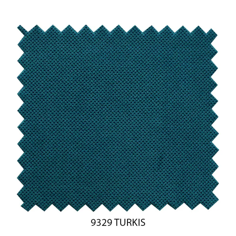 Pat dublu cu tablie captusita si picioare Made in Italy - Aaron Viadurini