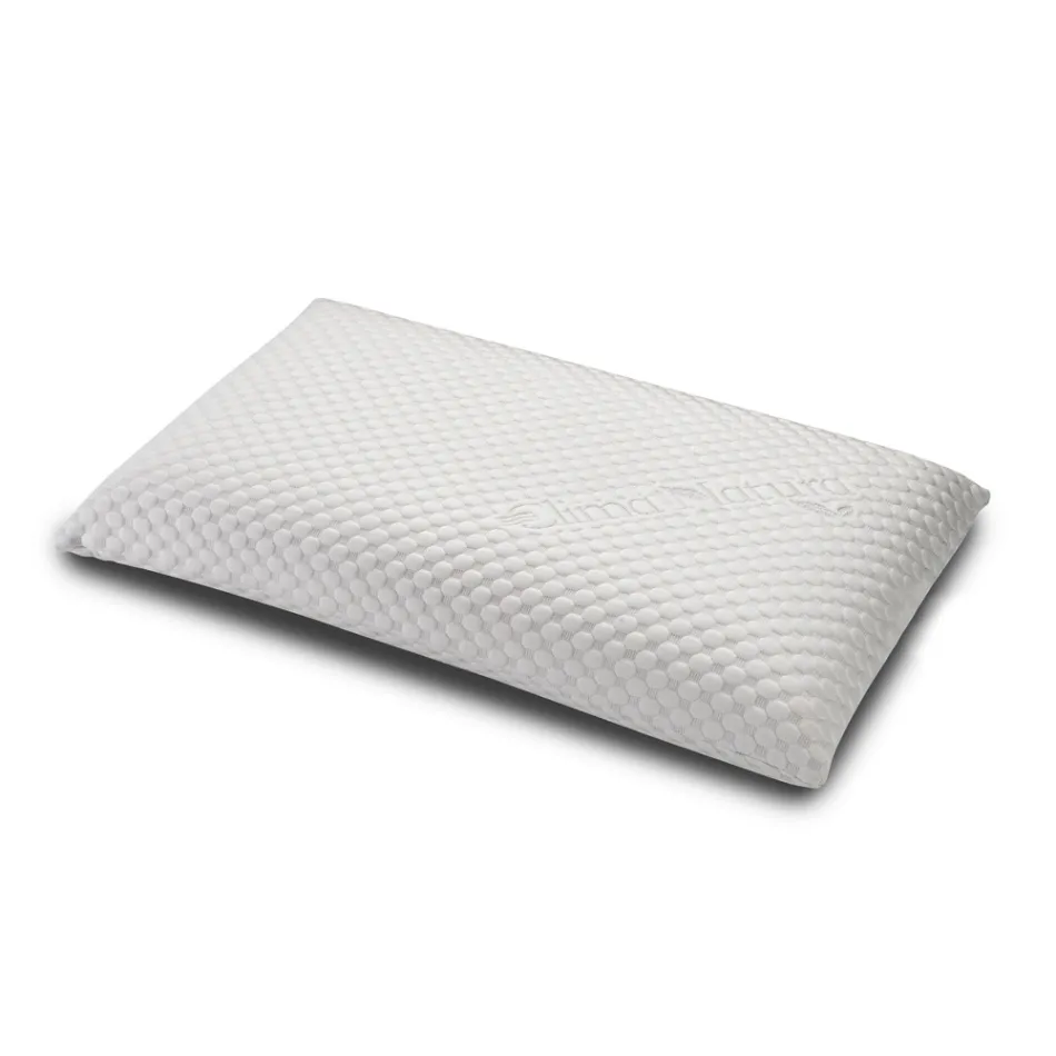 Pat dublu cu tablie din fier, 2 noptiere si saltea - Design Viadurini