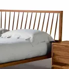 Design pat dublu 160x200cm cu bază solidă de nuc Alain Viadurini