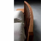 Design pat dublu 160x200cm cu bază solidă de nuc Alain Viadurini