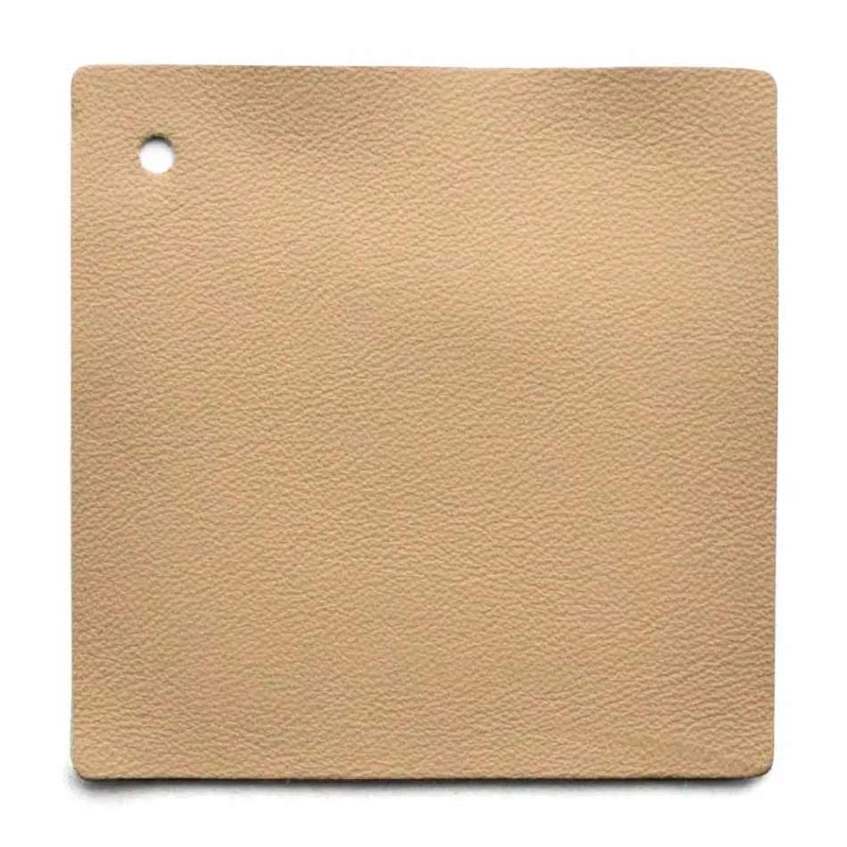 Design pat dublu cu piele tapițată din piele Menardo Viadurini