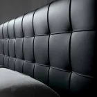 Pat dublu design cu căptușeală Leilo, 160x200 cm Viadurini