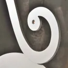 Design dublu de fier, cu decorațiuni din sticlă în Eden Viadurini