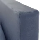 Pat dublu de lux din piele ecologica sau stofa cu cutie Made in Italy – Nuvola Viadurini