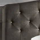 pat dublu tapițate cu cutie de depozitare 160x190 / 200cm Leone Viadurini