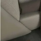 Pat dublu căptușit și îmbrăcat în țesătură și piele Made in Italy - Lula Viadurini