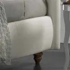 Pat dublu tapitate in piele faux cu cutie de 160x190 / 200 cm Agly Viadurini