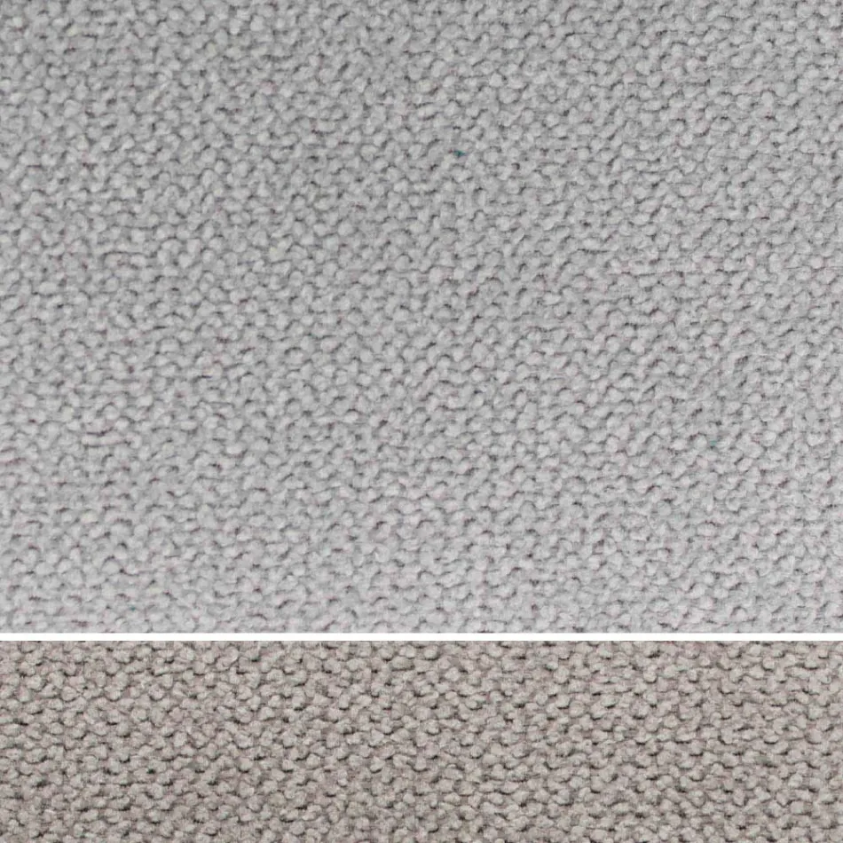 Pat dublu tapițat cu material textil sau piele ecologică Made in Italy - Elettro Viadurini