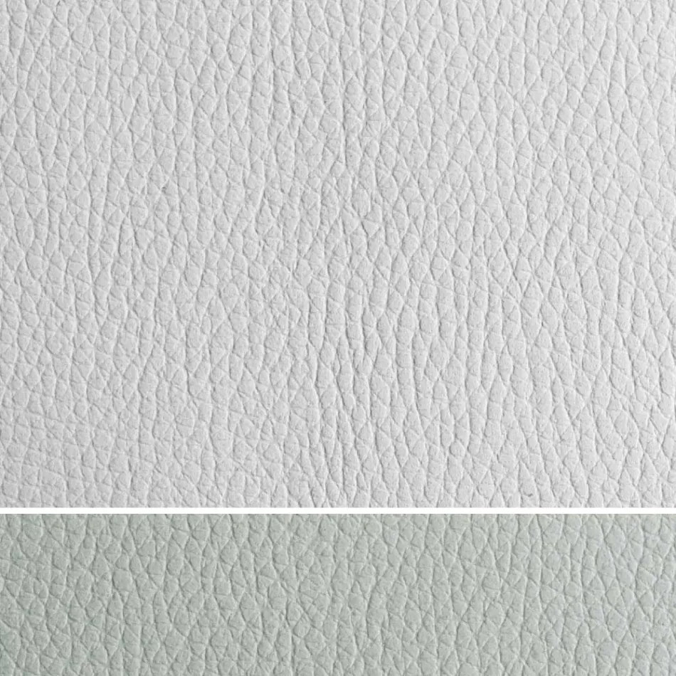 Pat dublu tapițat cu material textil sau piele ecologică Made in Italy - Elettro Viadurini