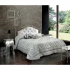 Capitonată manual pat dublu din fier solid Gracie Viadurini