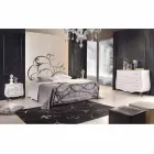 pat dublu de fier cu tăblie în lama Allison forjate Viadurini