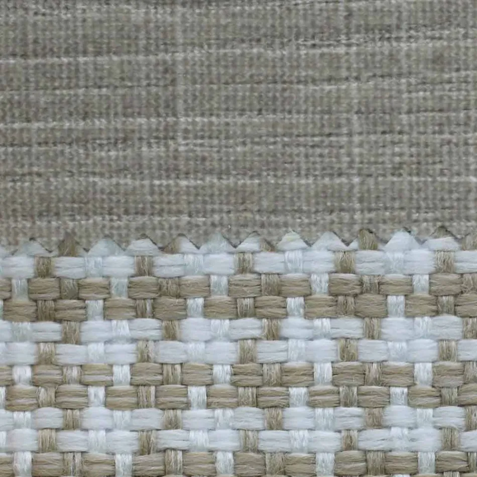 Pat dublu din țesătură cu picioare metalice Made in Italy - Glorio Viadurini