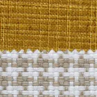 Pat dublu din țesătură cu picioare metalice Made in Italy - Glorio Viadurini