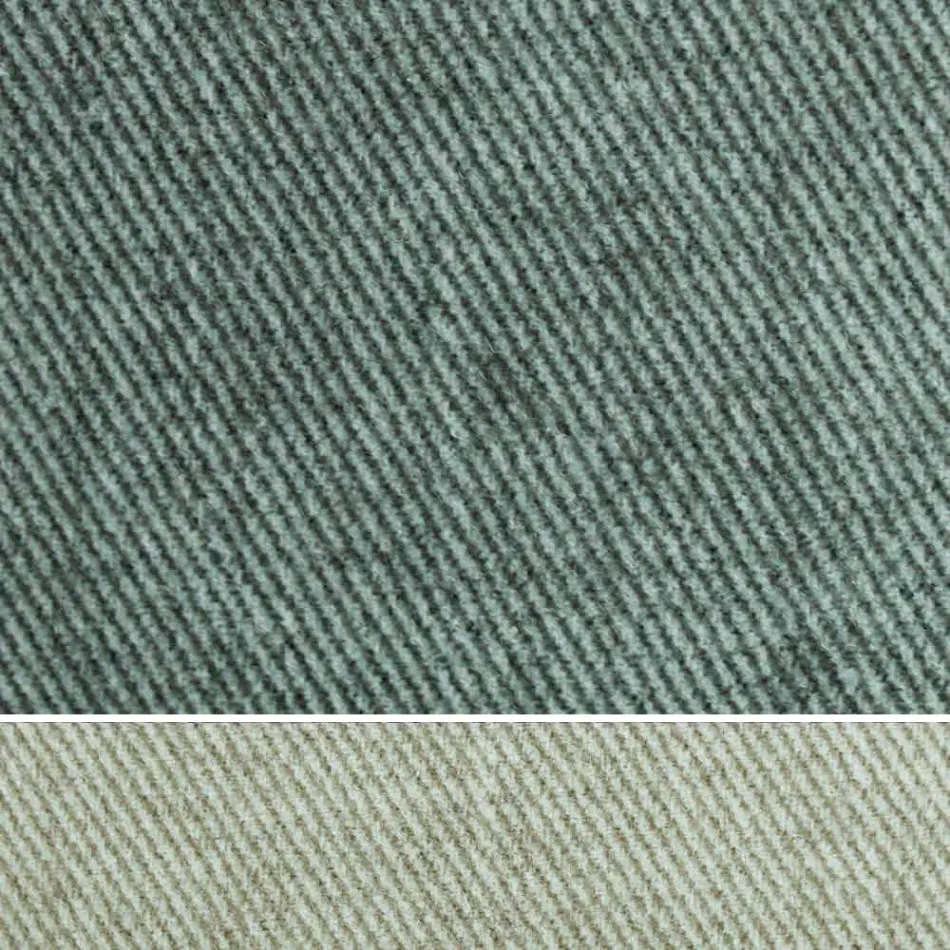 Pat dublu din stofa sau piele ecologica cu unitate de depozitare Made in Italy – Etoile Viadurini