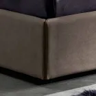 pat dublu contemporan cu cutie de depozitare 160x190 / 200 cm Gin Viadurini