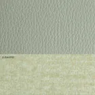 Pat dublu modern în piele și țesătură fabricat în Italia - Zeldo Viadurini