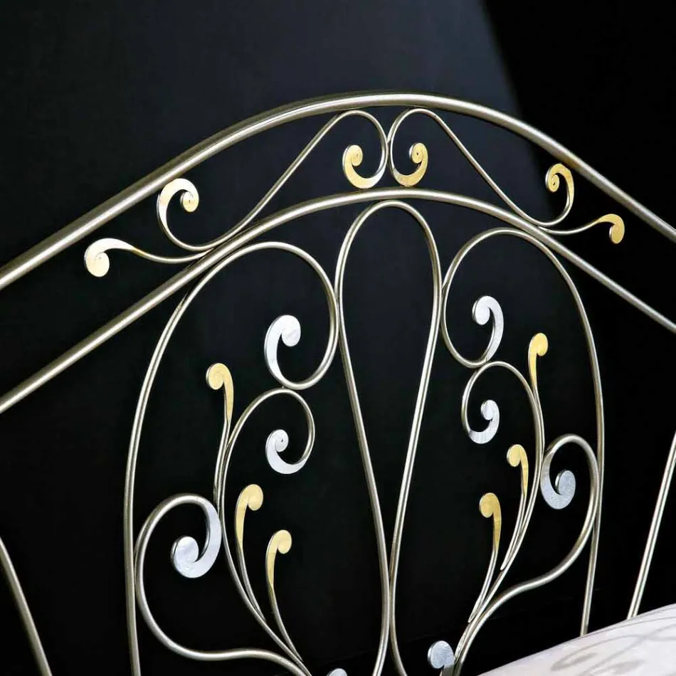 pat dublu neoclasică mână de fier forjat plin Jessica Viadurini