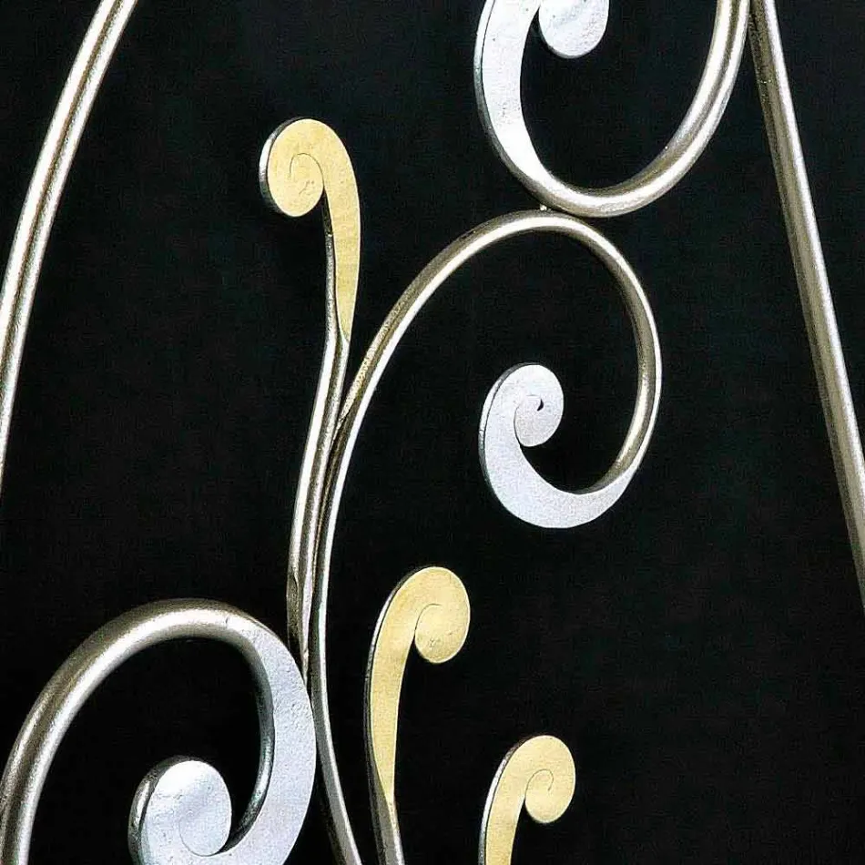 pat dublu neoclasică mână de fier forjat plin Jessica Viadurini