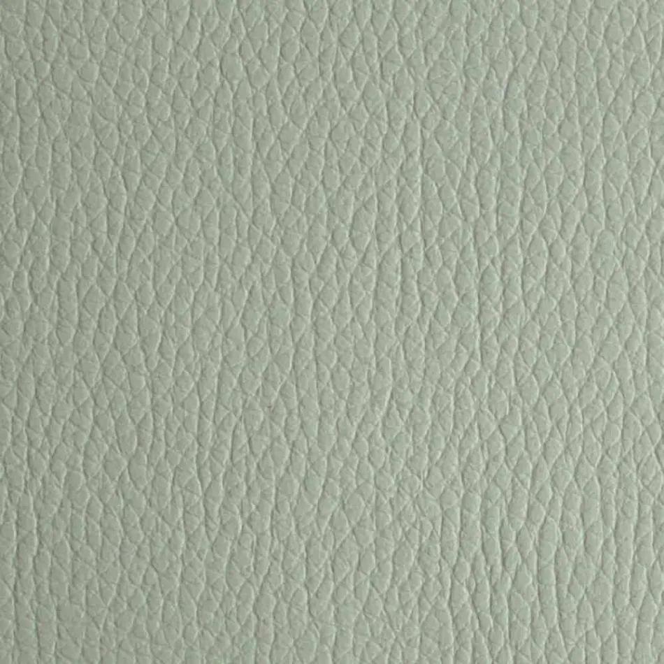 Pat dublu acoperit din imitație de piele cu picioare Made in Italy - Nurzio Viadurini