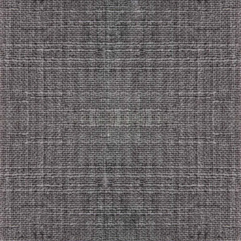 Pat dublu tapițat în țesătură cu picioare negre Made in Italy - Bandola Viadurini