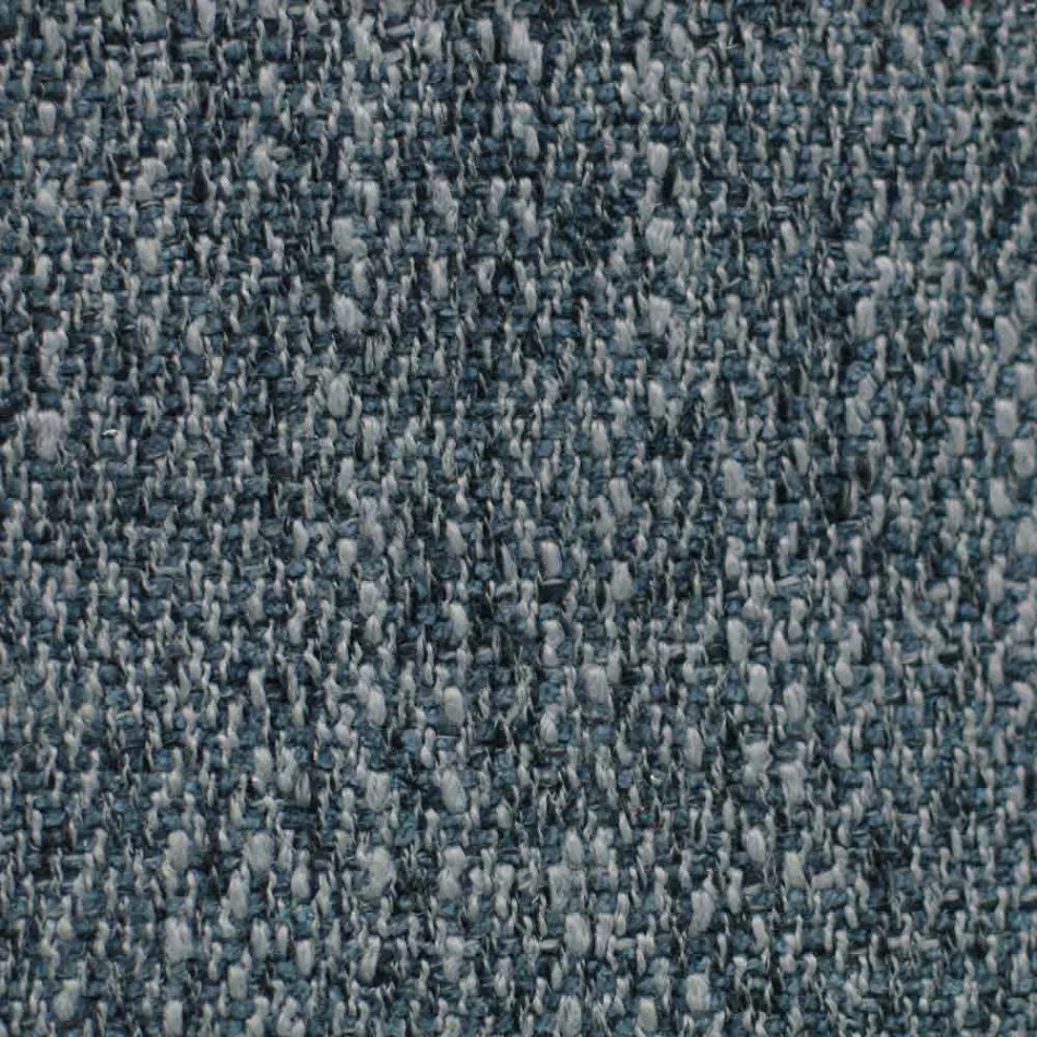 Pat dublu cu design rotund acoperit din țesătură Made in Italy - Rello Viadurini