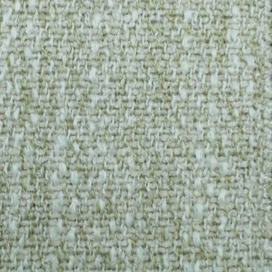 Pat dublu cu design rotund acoperit din țesătură Made in Italy - Rello Viadurini