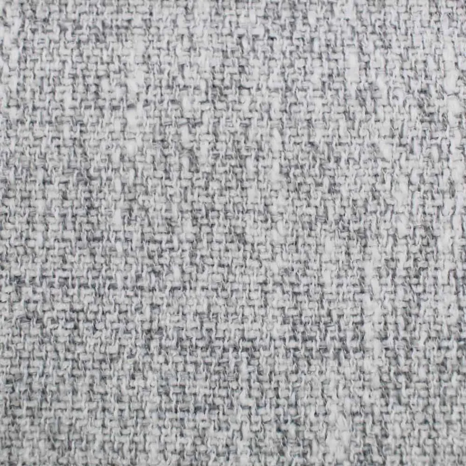 Pat dublu cu design rotund acoperit din țesătură Made in Italy - Rello Viadurini