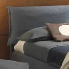 Pat dublu fără cutie, design contemporan, Iorca de Bolzan Viadurini