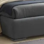 Pat dublu fără cutie, design contemporan, Iorca de Bolzan Viadurini