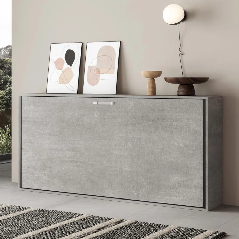 Pat pliabil orizontal, fabricat în Italia - Collaborative Viadurini