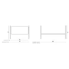 Pat de o persoană cu structură din fier coordonat Made in Italy - Lillo Viadurini