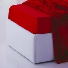 Pat unic cu cap, structură de fier și lemn Linia de Bolzan Viadurini