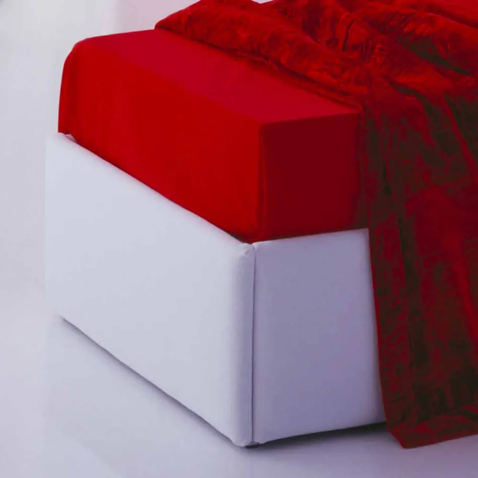 Pat unic cu cap, structură de fier și lemn Linia de Bolzan Viadurini