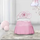 Pat de o persoană în fier forjat Centaur Viadurini