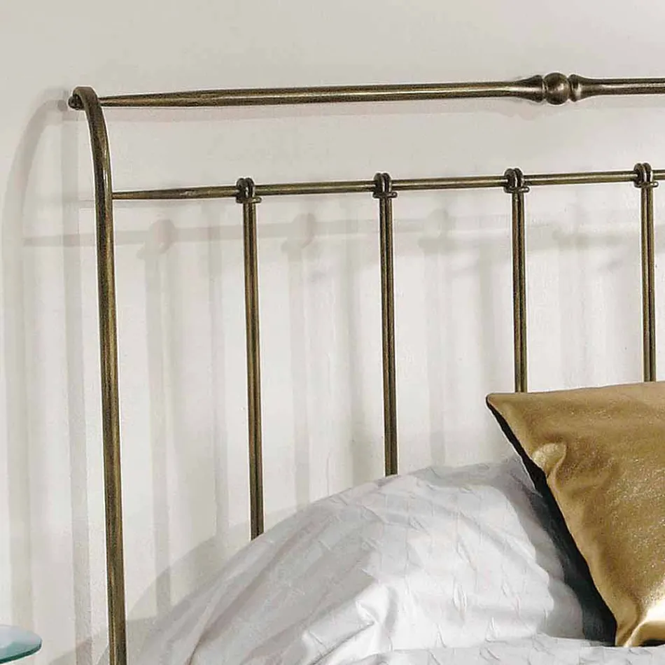 Pat queen-size din fier forjat Kelly plin made in Italy Viadurini