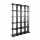 În Biblioteci design modern afumat Plexiglas Sfera4 Viadurini