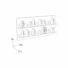 Etajere Hang Skyline 186x86 Mabele Viadurini