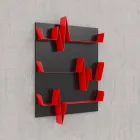 Biblioteca de design Battikuore 90x127 (3 rafturi) Mabele Viadurini