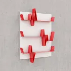 Biblioteca de design Battikuore 90x127 (3 rafturi) Mabele Viadurini