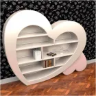 Design bibliotecă în Adamantx® Cuore Made in Italy Viadurini