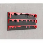 Biblioteca de design Kolata 130x70 (3 rafturi) Mabele Viadurini