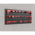 Biblioteca de design Kolata 186x86 (3 rafturi) Mabele Viadurini