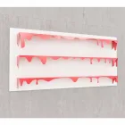 Biblioteca de design Kolata 186x86 (3 rafturi) Mabele Viadurini