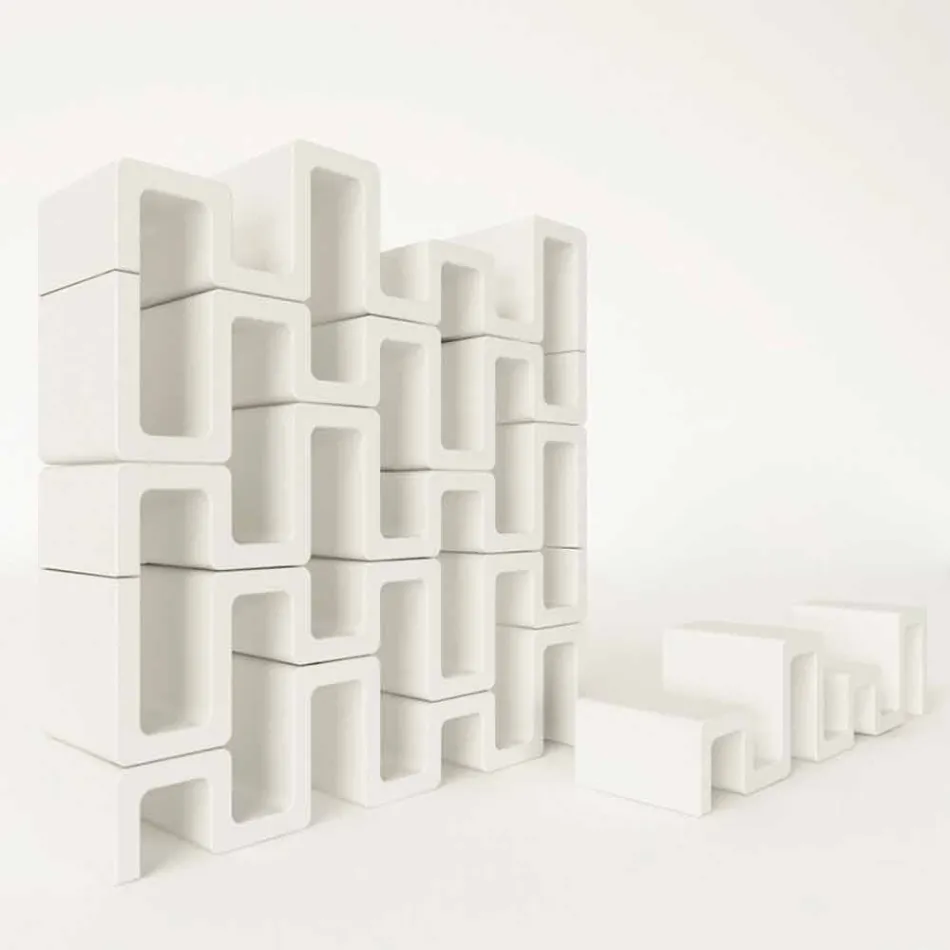 Biblioteca moderna de design Sisma Made in Italy Viadurini