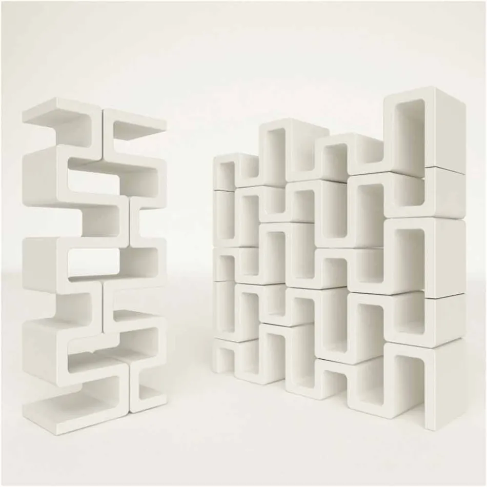 Biblioteca moderna de design Sisma Made in Italy Viadurini