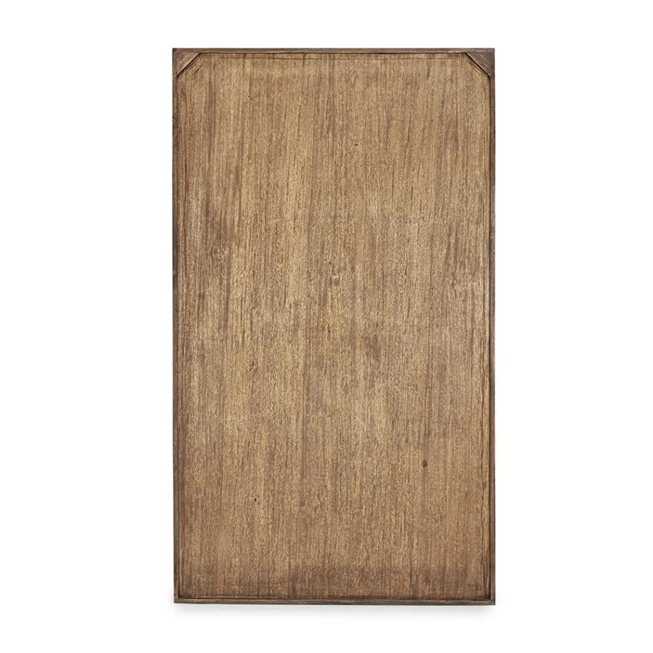 Bibliotecă din lemn de mango și sertare reciclate cu decorațiuni Homemotion - Auriel Viadurini