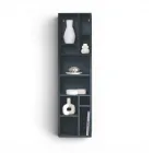 Bibliotecă verticală în diverse finisaje fabricată în Italia - Siviglia Viadurini
